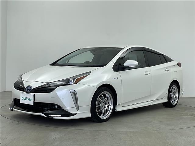プリウス Ａプレミアム　ツーリングセレクション　Ｔｏｙｏｔａ　Ｓａｆｅｔｙ　Ｓｅｎｓｅ　純正９型ナビ　Ｂｌｕｅｔｏｏｔｈ　ＤＶＤ　ＴＲＤエアロ　Ｆ，Ｓ，Ｒ　本革シート　前席エアシート　　レーダークルーズコントロール　　社外１７インチアルミホイール（31枚目）