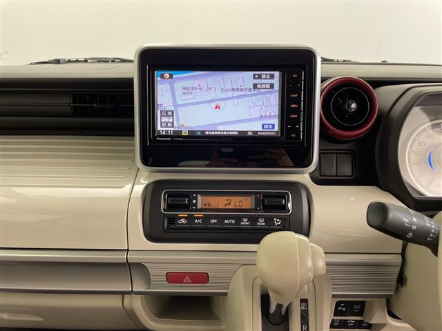 スペーシア ハイブリッドＸ　純正ナビ　Ｂｌｕｅｔｏｏｔｈ　フルセグＴＶ　両側パワースライドドア　セーフティパック　コーナーセンサー　レーンキープアシスト　衝突軽減ブレーキ　ＥＴＣ　シートヒーター　アイドリングストップ　スペアキー（15枚目）