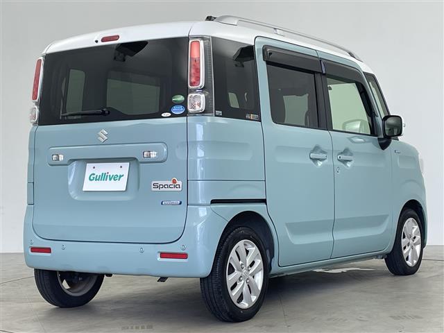 スペーシア ハイブリッドＸ　純正ナビ　Ｂｌｕｅｔｏｏｔｈ　フルセグＴＶ　両側パワースライドドア　セーフティパック　コーナーセンサー　レーンキープアシスト　衝突軽減ブレーキ　ＥＴＣ　シートヒーター　アイドリングストップ　スペアキー（28枚目）
