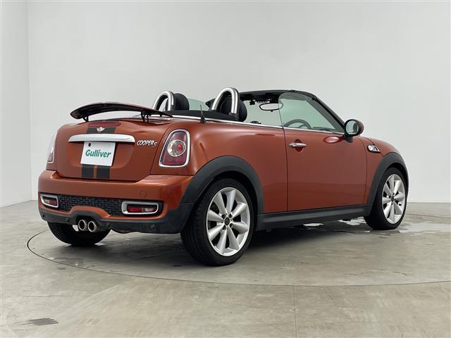 ＭＩＮＩ クーパーＳ　ロードスター　ワンオーナー　純正オーディオ　レザーシート　シートヒーター　純正１７インチアルミホイール　アイドリングストップ　スマートキー　横滑り防止装置　純正フロアマット　スペアキー１本　保証書　取扱説明書（30枚目）