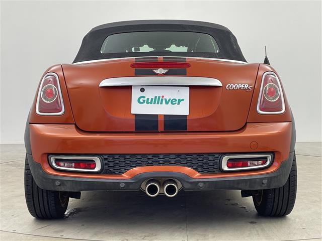 ＭＩＮＩ クーパーＳ　ロードスター　ワンオーナー　純正オーディオ　レザーシート　シートヒーター　純正１７インチアルミホイール　アイドリングストップ　スマートキー　横滑り防止装置　純正フロアマット　スペアキー１本　保証書　取扱説明書（34枚目）
