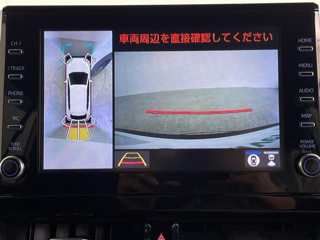 カローラクロス ハイブリッド　Ｚ　純正９インチディスプレイオーディオ　パノラミックビューモニター　プリクラッシュセーフティ　レーンキープアシスト　レーダークルーズコントロール　電動リアゲート　ブラインドスポットモニター　ドラレコ（3枚目）