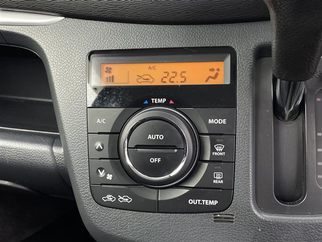 ワゴンR FXリミテッド 社外SDナビ Bluetooth シートヒーター ETC ドライブレコーダー オートエアコン アイドリングストップ ドアバイザー フロアマット スマートキー 純正AW14インチ 横滑り防止装置(9枚目)