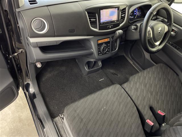 ワゴンR FXリミテッド 社外SDナビ Bluetooth シートヒーター ETC ドライブレコーダー オートエアコン アイドリングストップ ドアバイザー フロアマット スマートキー 純正AW14インチ 横滑り防止装置(20枚目)