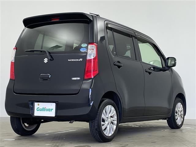 ワゴンR FXリミテッド 社外SDナビ Bluetooth シートヒーター ETC ドライブレコーダー オートエアコン アイドリングストップ ドアバイザー フロアマット スマートキー 純正AW14インチ 横滑り防止装置(31枚目)