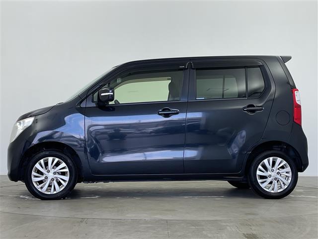 ワゴンR FXリミテッド 社外SDナビ Bluetooth シートヒーター ETC ドライブレコーダー オートエアコン アイドリングストップ ドアバイザー フロアマット スマートキー 純正AW14インチ 横滑り防止装置(32枚目)