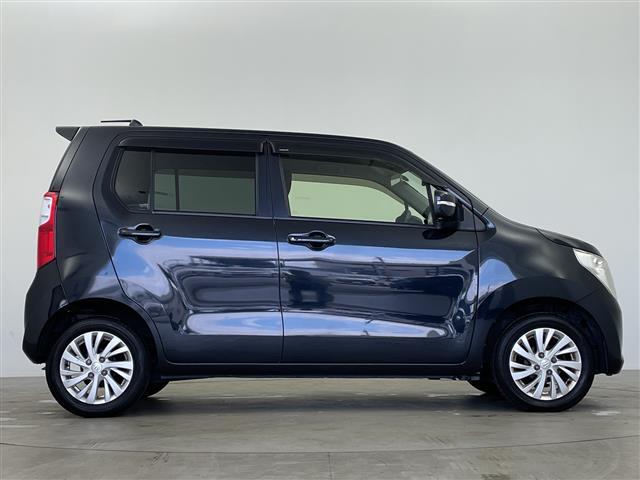 ワゴンR FXリミテッド 社外SDナビ Bluetooth シートヒーター ETC ドライブレコーダー オートエアコン アイドリングストップ ドアバイザー フロアマット スマートキー 純正AW14インチ 横滑り防止装置(33枚目)