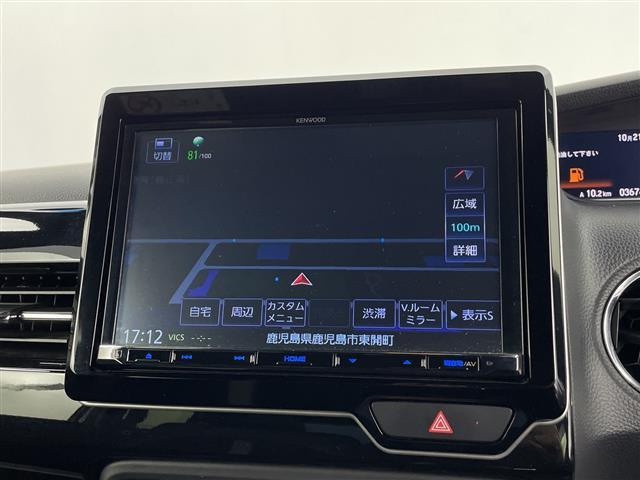 Ｎ－ＢＯＸカスタム Ｌターボ　禁煙車　ホンダセンシング　衝突軽減ブレーキ　レーンキープアシスト　アダプティブクルーズコントロール　オートハイビームアシスト　社外８Ｖ型ＳＤナビＣＤ　ＤＶＤ　ＳＤ　Ｂｌｕｅｔｏｏｔｈ　フルセグＴＶ（2枚目）