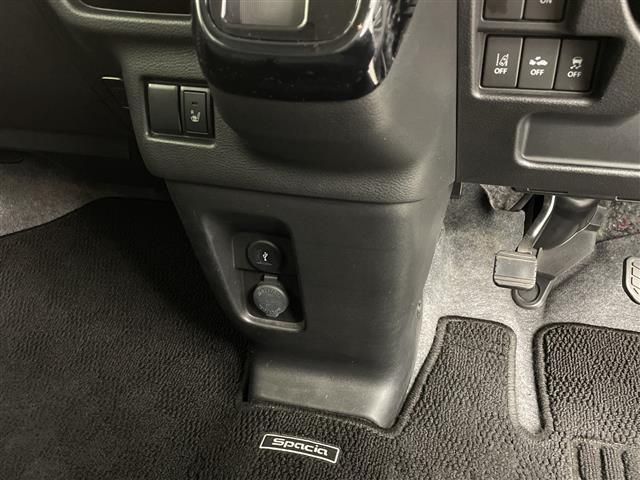 スペーシアカスタム ハイブリッドXS 純正ナビ フルセグ Bluetooth 全方位カメラ 両側スライドドア シートヒーター ハーフレザー ハンズフリー バックカメラ 社外ドライブレコーダー オートハイビーム ベンチシート レーンアシスト(16枚目)