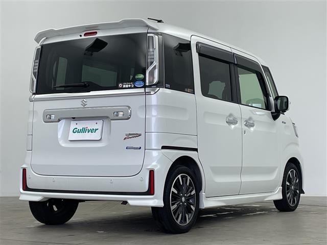 スペーシアカスタム ハイブリッドXS 純正ナビ フルセグ Bluetooth 全方位カメラ 両側スライドドア シートヒーター ハーフレザー ハンズフリー バックカメラ 社外ドライブレコーダー オートハイビーム ベンチシート レーンアシスト(32枚目)