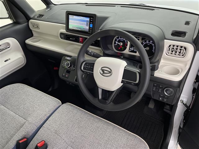 ムーヴキャンバス ストライプスG 純正ナビ(CD/DVD/BT/フルセグTV)衝突被害軽減ブレーキシートヒーターレーンキープアシスト両側パワースライドドアフロアマットスマートアシストバックカメラ(23枚目)