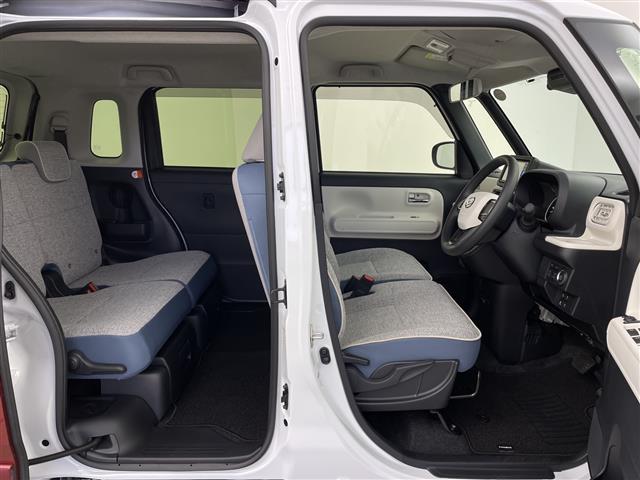 ムーヴキャンバス ストライプスG 純正ナビ(CD/DVD/BT/フルセグTV)衝突被害軽減ブレーキシートヒーターレーンキープアシスト両側パワースライドドアフロアマットスマートアシストバックカメラ(27枚目)