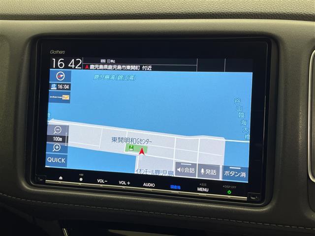 ヴェゼル ハイブリッドZ・ホンダセンシング 純正ナビ フルセグ Bluetooth ドライブレコーダー バックカメラ ハーフレザー シートヒーター パドルシフト クルーズコントロール ハンズフリー 純正フロアマット ブレーキホールド ETC(5枚目)