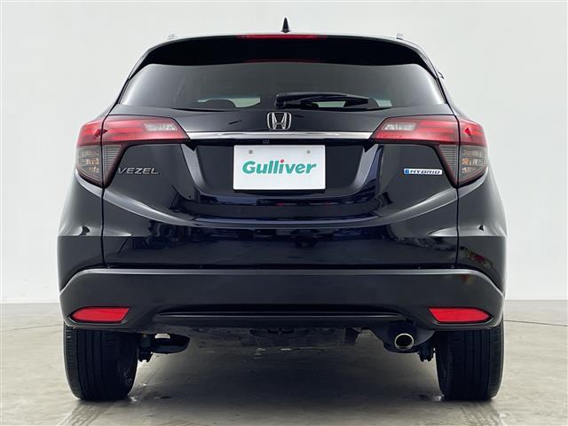 ヴェゼル ハイブリッドZ・ホンダセンシング 純正ナビ フルセグ Bluetooth ドライブレコーダー バックカメラ ハーフレザー シートヒーター パドルシフト クルーズコントロール ハンズフリー 純正フロアマット ブレーキホールド ETC(34枚目)