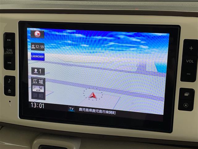 ムーヴキャンバス Ｘリミテッドメイクアップ　ＳＡＩＩＩ　純正８型ナビ　フルセグテレビ　バックカメラ　両側パワースライドドア　ＥＴＣ　スマートアシストＩＩＩ　衝突警報機能　衝突回避支援ブレーキ　誤発進抑制制御機能　車線逸脱警報機能　先行車発進お知らせ機能（2枚目）