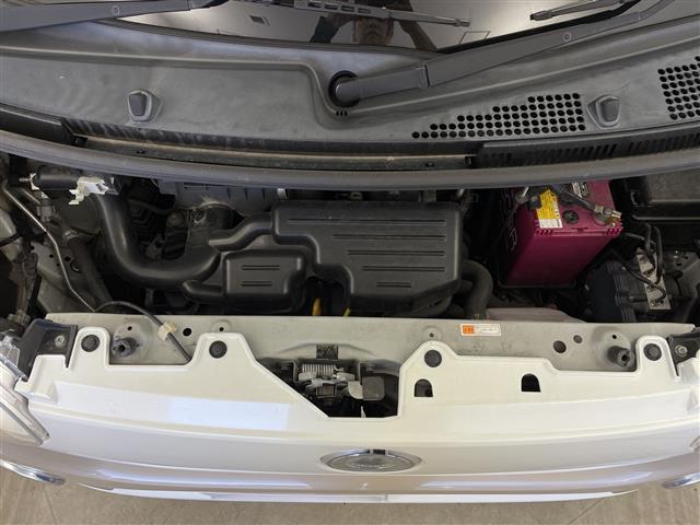 ムーヴキャンバス Ｘリミテッドメイクアップ　ＳＡＩＩＩ　純正８型ナビ　フルセグテレビ　バックカメラ　両側パワースライドドア　ＥＴＣ　スマートアシストＩＩＩ　衝突警報機能　衝突回避支援ブレーキ　誤発進抑制制御機能　車線逸脱警報機能　先行車発進お知らせ機能（40枚目）