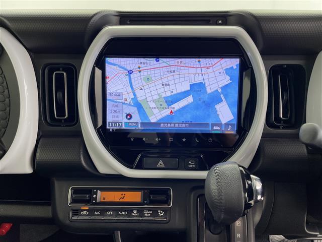 ハスラー ハイブリッドＸ　純正メモリナビ　デュアルカメラブレーキサポート　レーンキープアシスト　コーナーセンサー　ビルトインＥＴＣ　シートヒーター　革巻きステアリング　ステアリングスイッチ　純正ＬＥＤヘッドライト　ＬＥＤフォグ（7枚目）