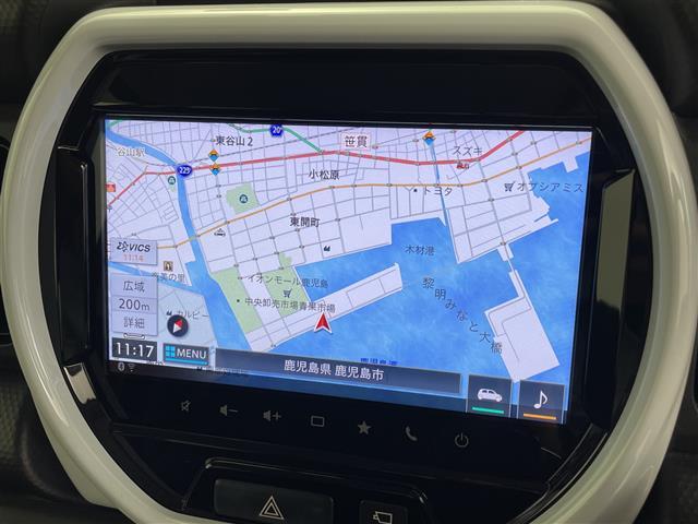 ハスラー ハイブリッドＸ　純正メモリナビ　デュアルカメラブレーキサポート　レーンキープアシスト　コーナーセンサー　ビルトインＥＴＣ　シートヒーター　革巻きステアリング　ステアリングスイッチ　純正ＬＥＤヘッドライト　ＬＥＤフォグ（8枚目）