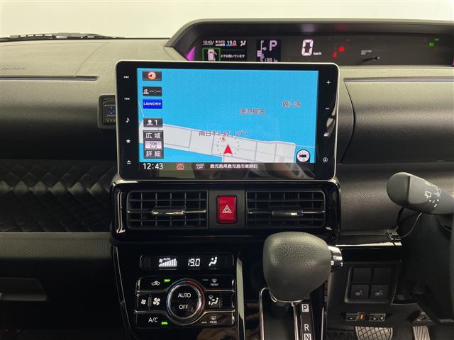 タント カスタムXスタイルセレクション ワンオーナー 純正9型ナビ パノラミックビューモニター 両側パワースライドドア 前後ドライブレコーダー シートヒーター ETC HDMI ハーフレザーシート 純正フロアマット 純正AW14インチ(7枚目)