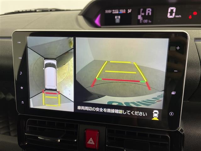 タント カスタムXスタイルセレクション ワンオーナー 純正9型ナビ パノラミックビューモニター 両側パワースライドドア 前後ドライブレコーダー シートヒーター ETC HDMI ハーフレザーシート 純正フロアマット 純正AW14インチ(8枚目)