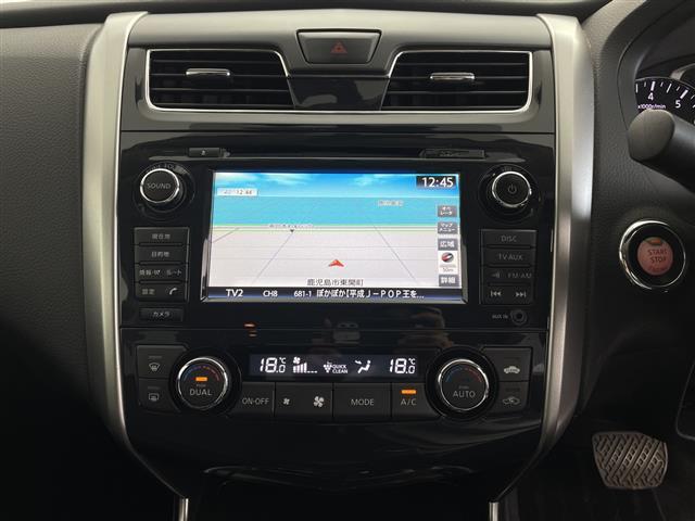 ティアナ XV ナビAVMパッケージ 純正メーカーナビスマートキークルーズコントロールDVD/ワンセグ/CDレザーシートシートヒータードライブレコーダーパワーシート純正17アルミ前後コーナーセンサー(4枚目)