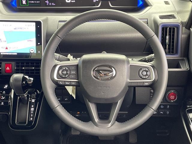 タント カスタムＲＳスタイルセレクション　ワンオーナー／純正ナビ（ＣＤ／ＤＶＤ／ＢＴ／フルセグＴＶ）／全方位カメラ／ビルトインＥＴＣ／レーダークルーズコントロール／革調シートカバー／ドライブレコーダー／フロントバンパーロアガーニッシュ（6枚目）