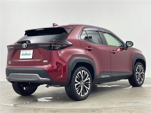 ヤリスクロス ハイブリッドＺ　アドベンチャー　純正ディスプレイオーディオ（ＢＴ／フルセグＴＶ）／プリクラッシュセーフティ／レーンキープアシスト／レーダークルーズコントロール／ハーフレザーシート／シートヒーター／ステアリングヒーター（26枚目）