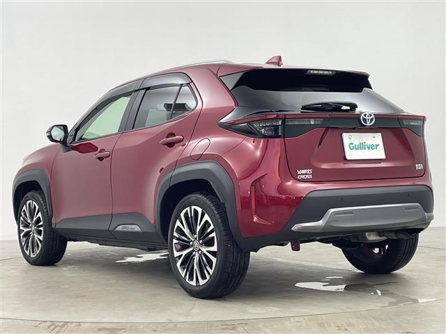 ヤリスクロス ハイブリッドＺ　アドベンチャー　純正ディスプレイオーディオ（ＢＴ／フルセグＴＶ）／プリクラッシュセーフティ／レーンキープアシスト／レーダークルーズコントロール／ハーフレザーシート／シートヒーター／ステアリングヒーター（28枚目）