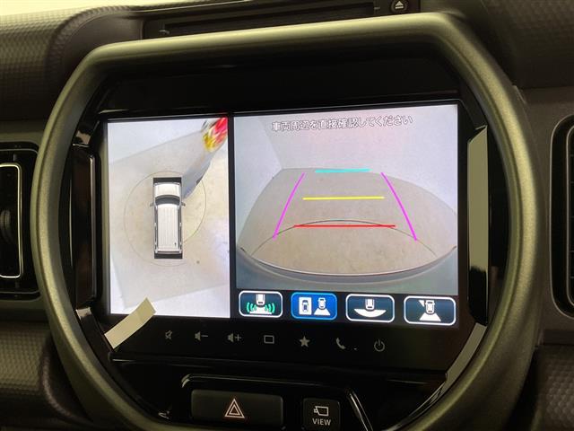 ハスラー タフワイルド　純正メーカーオプションナビＣＤ／ＤＶＤ／ＢＴ／フルセグ全方位カメラシートヒーターオートライトコーナーセンサーステアリングスイッチ純正フロアマットシートバックテーブル（2枚目）