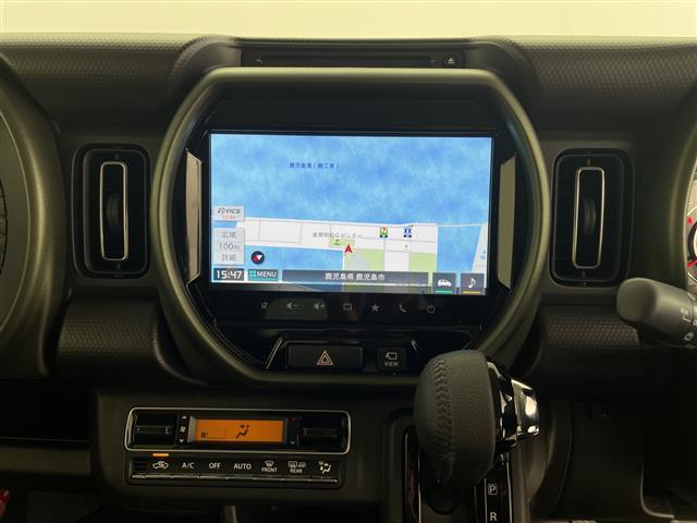 ハスラー タフワイルド　ワンオーナー　禁煙車　全方位カメラ　純正ナヒ゛Ｂｌｕｅｔｏｏｔｈ　フルセグＴＶ　ＣＤ　ＤＶＤ　ＨＵＤスズキセーフティサポート　前後ドラレコ　前席シートヒーター　ＬＥＤヘッドライト　ＵＳＢ端子純正ＡＷ（4枚目）