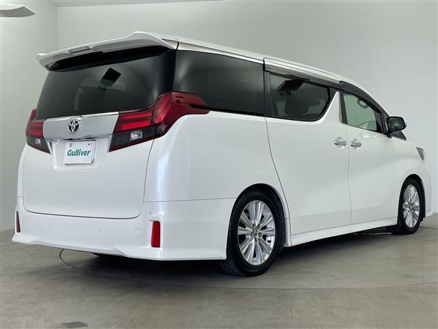 アルファード ２．５Ｓ　純正９型ナビ　バックカメラ　両側パワースライドドア　フリップダウンモニター　前後ドライブレコーダー　革調シートカバー　コーナーセンサー　純正１８インチアルミホイール　ＬＥＤヘッドライト　フォグライト（34枚目）