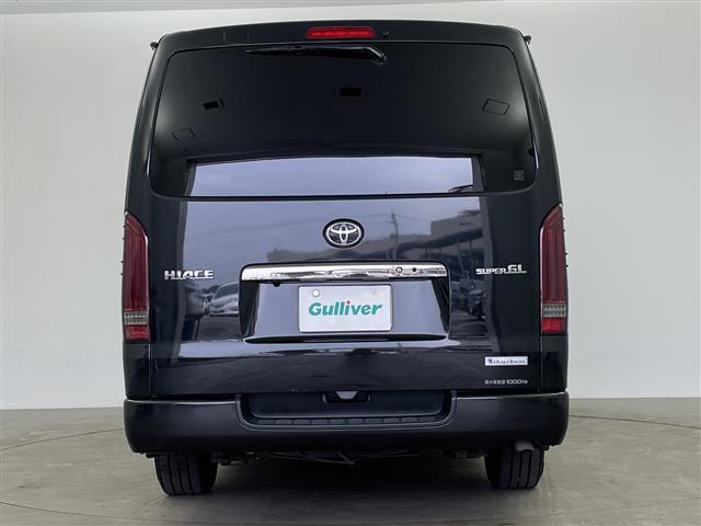 ハイエースバン スーパーGL ダークプライム 社外ナビ フルセグ Bluetooth バックカメラ ハーフレザー 社外アルミホイール ホワイトレタータイヤ ステアリングリモコン オートライト リアガラスフィルム ETC フロアマット ドアバイザー(31枚目)