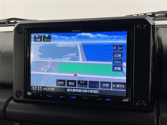 ジムニー XC 純正ナビ Bluetooth フルセグTV CD DVD バックカメラ ドライブレコーダー ビルドインETC 追従型クルーズコントロール 純正AW スズキセーフティサポート 前席シートヒーター(6枚目)