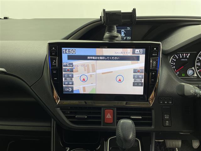 ヴォクシー ZS 煌II アルパイン製10インチナビ フリップダウンモニター バックカメラ アルパイン製スピーカー 純正フロアマット ドアバイザー 両側パワースライドドア LEDヘッドライト オートマチックハイビーム ETC(5枚目)
