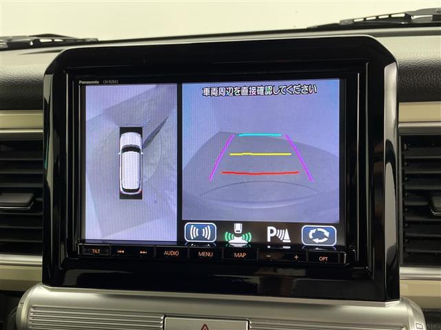 クロスビー ハイブリッドMZ 純正8型ナビ 全方位カメラ ドライブレコーダー レーダー探知機 パドルシフト ETC ステアリングリモコン クルーズコントロール オートライト 衝突被害軽減ブレーキ 純正フロアマット 純正AW LED(2枚目)