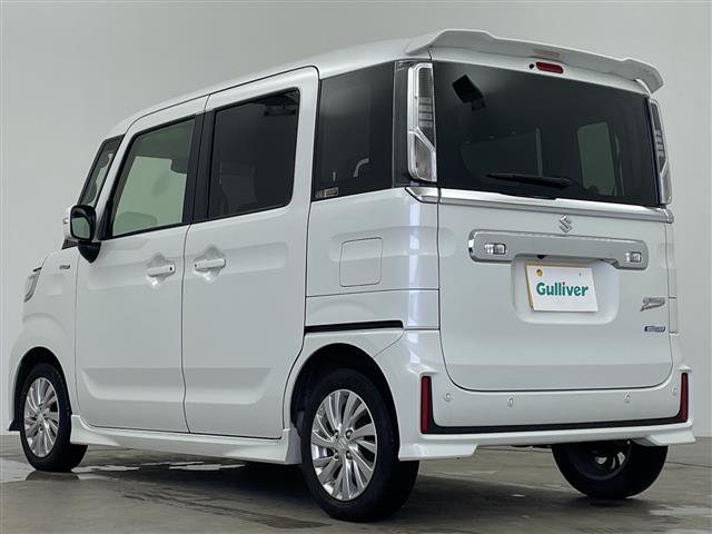 スペーシアカスタム ハイブリッドGS 純正ナビ Bluetooth フルセグTV レーダークルーズコントロール 片側パワースライドドア レーンキープアシスト 衝突軽減ブレーキ コーナーセンサー シートヒーター ETC アイドリングストップ(43枚目)