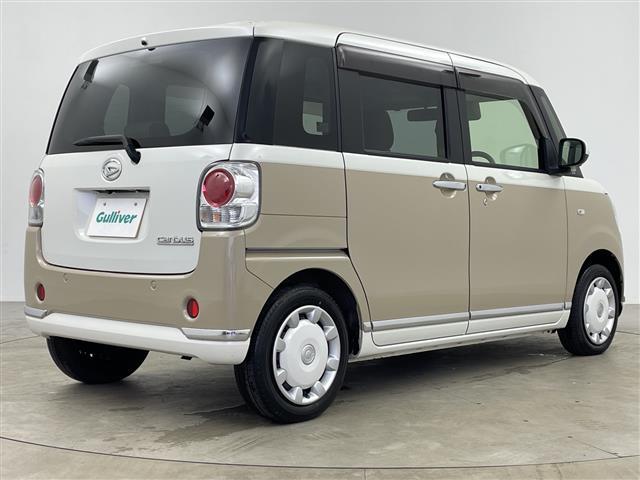 ムーヴキャンバス ＧメイクアップＶＳ　ＳＡＩＩＩ　スマートアシスト３　純正８型ナビ　フルセグ　ＢＴオーディオ　ＤＶＤ再生　全方位カメラ　ドラレコ　シートヒーター　ＨＤＭＩ　アイドリングストップ　両側電動スライドドア　ＬＥＤヘッド　　純正フロアマット（32枚目）