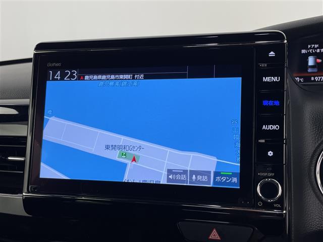 Ｎ－ＢＯＸカスタム ＥＸ　純正ナビ／フルセグＴＶ／ＣＤ／ＤＶＤ／ＦＭ・ＡＭ／両側パワスラ／衝突軽減ブレーキ／レーンアシスト／ドラレコ／クルコン／チップアップシート／純正フロアマット／ドアバイザー／前席シートヒーター／ＬＥＤ（2枚目）