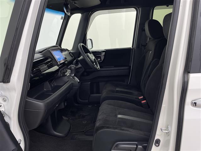 Ｎ－ＢＯＸカスタム ＥＸ　純正ナビ／フルセグＴＶ／ＣＤ／ＤＶＤ／ＦＭ・ＡＭ／両側パワスラ／衝突軽減ブレーキ／レーンアシスト／ドラレコ／クルコン／チップアップシート／純正フロアマット／ドアバイザー／前席シートヒーター／ＬＥＤ（22枚目）