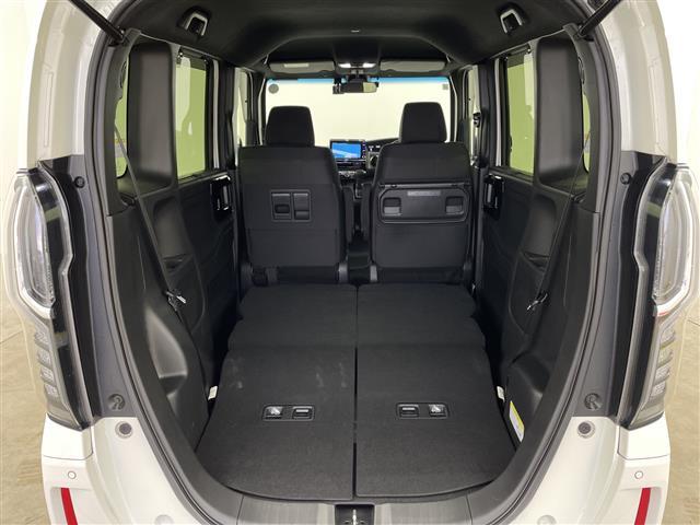 Ｎ－ＢＯＸカスタム ＥＸ　純正ナビ／フルセグＴＶ／ＣＤ／ＤＶＤ／ＦＭ・ＡＭ／両側パワスラ／衝突軽減ブレーキ／レーンアシスト／ドラレコ／クルコン／チップアップシート／純正フロアマット／ドアバイザー／前席シートヒーター／ＬＥＤ（27枚目）