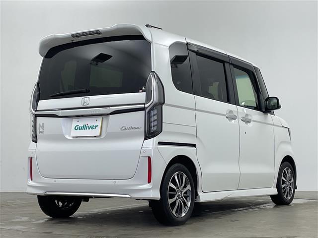 Ｎ－ＢＯＸカスタム ＥＸ　純正ナビ／フルセグＴＶ／ＣＤ／ＤＶＤ／ＦＭ・ＡＭ／両側パワスラ／衝突軽減ブレーキ／レーンアシスト／ドラレコ／クルコン／チップアップシート／純正フロアマット／ドアバイザー／前席シートヒーター／ＬＥＤ（31枚目）