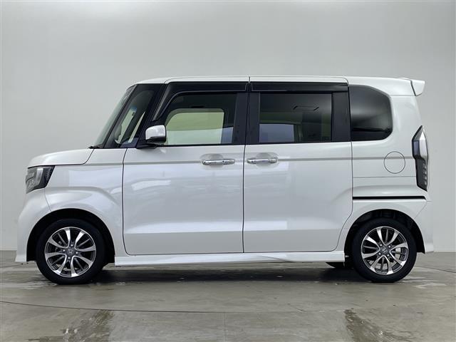 Ｎ－ＢＯＸカスタム ＥＸ　純正ナビ／フルセグＴＶ／ＣＤ／ＤＶＤ／ＦＭ・ＡＭ／両側パワスラ／衝突軽減ブレーキ／レーンアシスト／ドラレコ／クルコン／チップアップシート／純正フロアマット／ドアバイザー／前席シートヒーター／ＬＥＤ（33枚目）