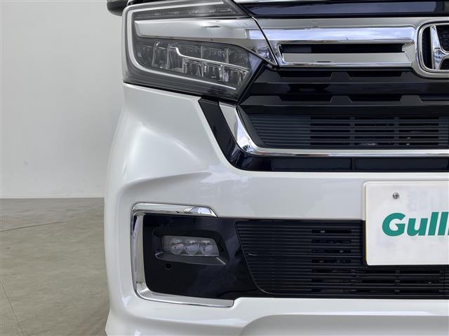 Ｎ－ＢＯＸカスタム ＥＸ　純正ナビ／フルセグＴＶ／ＣＤ／ＤＶＤ／ＦＭ・ＡＭ／両側パワスラ／衝突軽減ブレーキ／レーンアシスト／ドラレコ／クルコン／チップアップシート／純正フロアマット／ドアバイザー／前席シートヒーター／ＬＥＤ（34枚目）