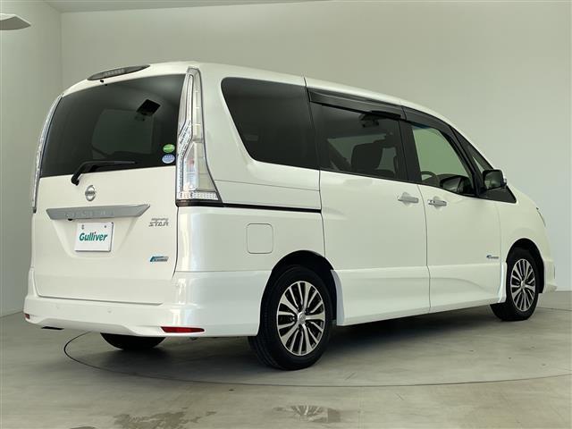 セレナ ハイウェイスター　Ｖセレ＋セーフティ　ＳＨＶ　Ａセフ　純正ナビ　Ｂｌｕｅｔｏｏｔｈ　フルセグＴＶ　クルーズコントロール　バックカメラ　全方位カメラ　ウォークスルー　両側パワースライドドア　純正１６インチアルミホイール　前後コーナーセンサー（32枚目）