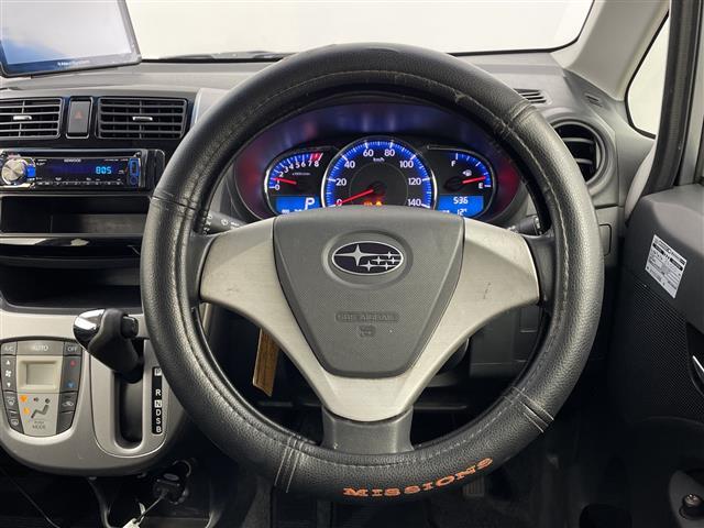 ステラ カスタムＲ　ワンオーナー　社外オーディオ　社外ポータブルナビ　スマートキー　オートライト　ＬＥＤヘッドライト　アイドリングストップ　純正ＡＷ１４インチ　保証書　取扱説明書（5枚目）