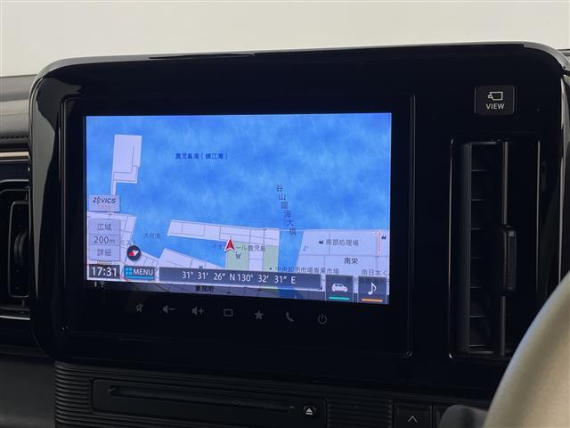 ワゴンＲスマイル ハイブリッドＸ　ワンオーナー　禁煙車　純正ナビ　Ｂｌｕｅｔｏｏｔｈ　フルセグ　ＡｐｐｌｅＣａｒＰｌａｙ　ＣＤ　ＤＶＤ　両側パワースライドドア　追従型クルーズコントロール　全方位カメラ　セーフティープラスパッケージ（6枚目）