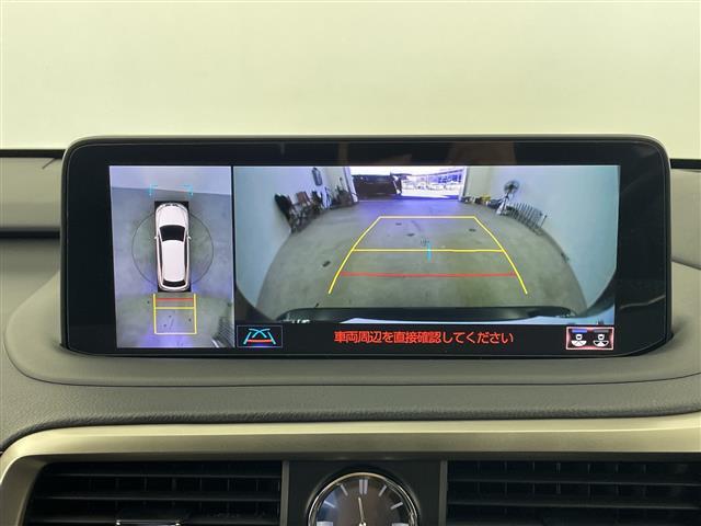 ＲＸ ＲＸ４５０ｈ　Ｆスポーツ　ワンオーナー　パノラマルーフ　パノラミックビューモニター　レクサスセーフティプラス　ブラインドスポットモニタ　３眼ＬＥＤヘッドライト　前後ドライブレコーダー　シートメモリー　ヘッドアップディスプレイ（3枚目）