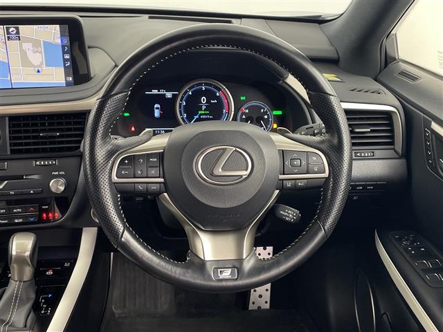 ＲＸ ＲＸ４５０ｈ　Ｆスポーツ　ワンオーナー　パノラマルーフ　パノラミックビューモニター　レクサスセーフティプラス　ブラインドスポットモニタ　３眼ＬＥＤヘッドライト　前後ドライブレコーダー　シートメモリー　ヘッドアップディスプレイ（5枚目）