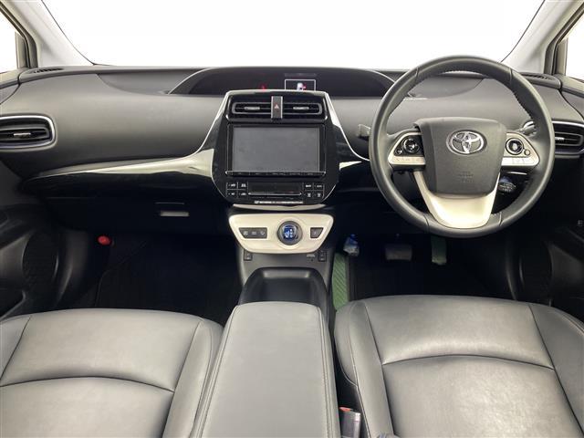 プリウス Ｓツーリングセレクション　純正９型ナビ　フルセグ　Ｂｌｕｅｔｏｏｔｈ　ＣＤ　ＤＶＤ　バックカメラ　トヨタセーフティセンス　ＥＴＣ　黒合皮　シートヒーター　ＬＥＤヘッドライト　禁煙車　社外ＡＷスタッドレス付き（42枚目）