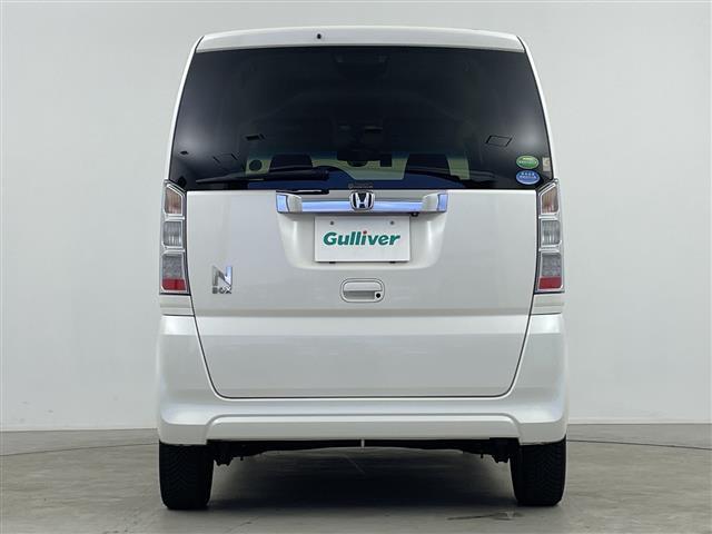 N-BOX G SSパッケージ 純正ナビ☆両側パワースライドドアワンオーナーワンセグテレビフロアマットドアバイザーオートライト社外アルミホイールD/NシートヒーターBluetoothプッシュスート(34枚目)